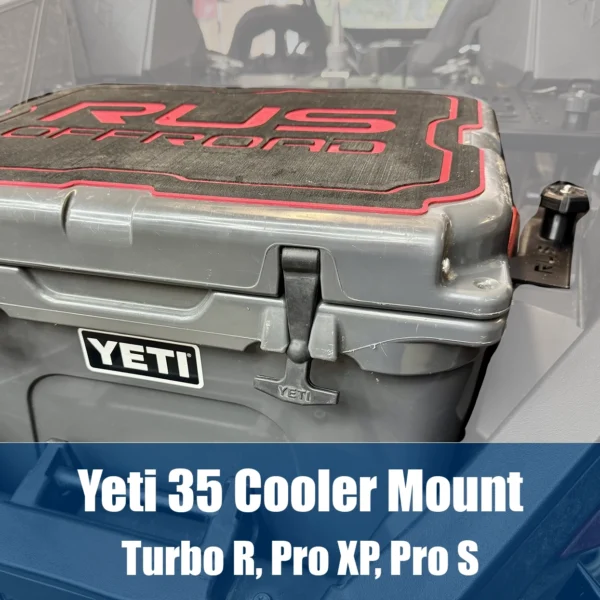 Yeti 35 Quart Tundra Cooler Mount for Polaris RZR Turbo R / Pro XP / Pro S