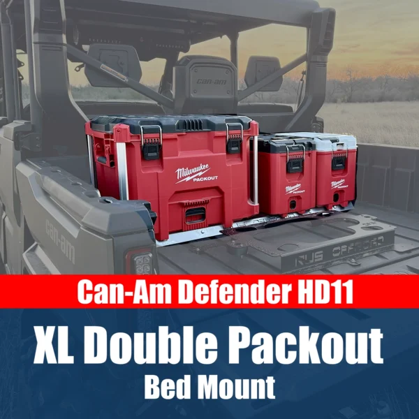 Can-Am Defender HD11 - Double Packout Mount