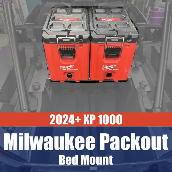 Milwaukee Packout Mount for 2024+ Polaris RZR XP 1000