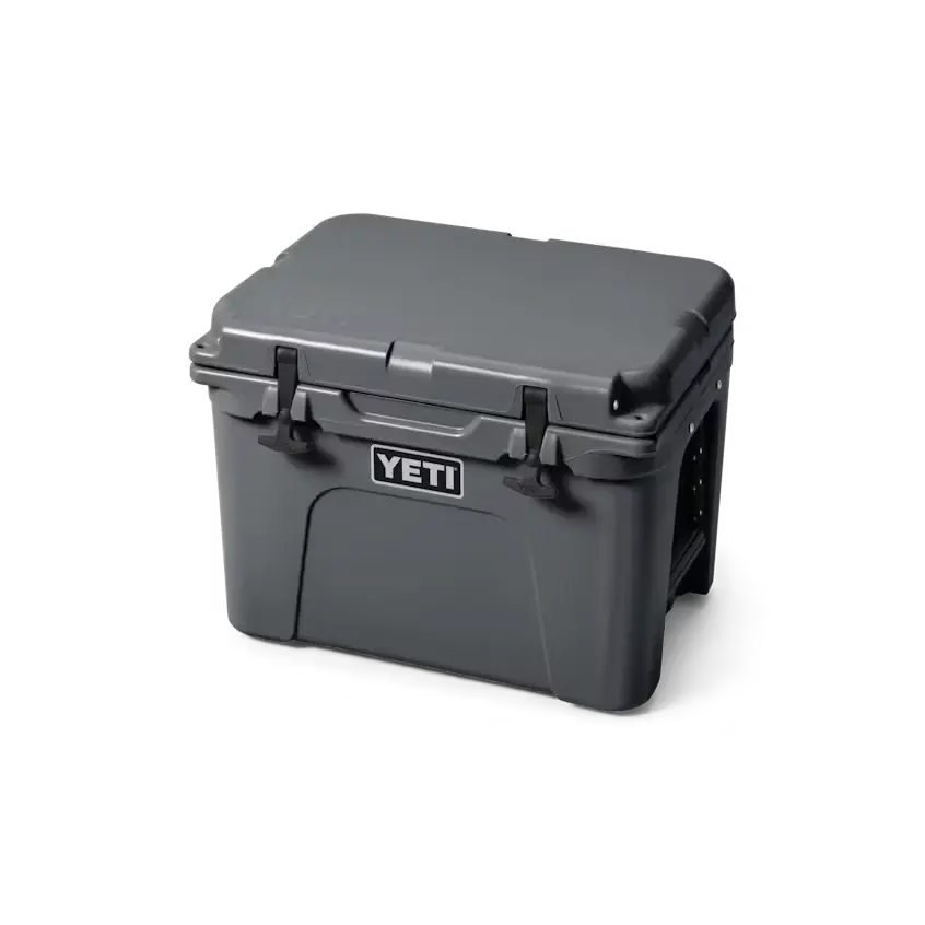 W-220078_1H23_Color_Launch_site_studio_Hard_Coolers_Tundra_35_Charcoal_3qtr_Lid_Down_3434_Primary_B_2400x2400
