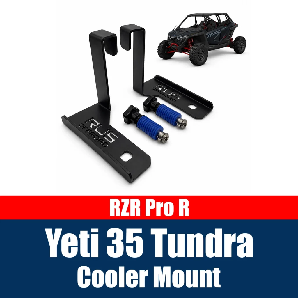 Yeti 35 Quart Tundra Cooler Mount for Polaris RZR Pro R
