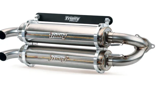 Trinity Racing - RZR PRO XP / TURBO R EXHAUST - STAINLESS STEEL - SLIP ON