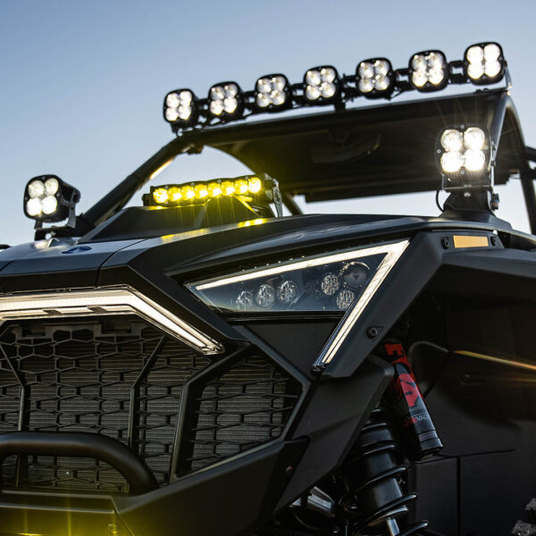 Baja Designs - Polaris RZR Pro R XL Sport A-Pillar Kit - Polaris RZR Pro R 2022-2025, Turbo R 2020-2025
