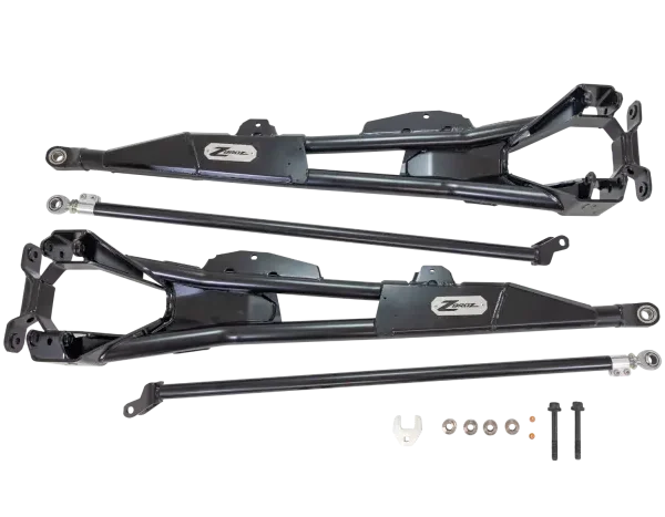 ZBROZ - Polaris Pro R High Clearance Trailing Arms - BLACK